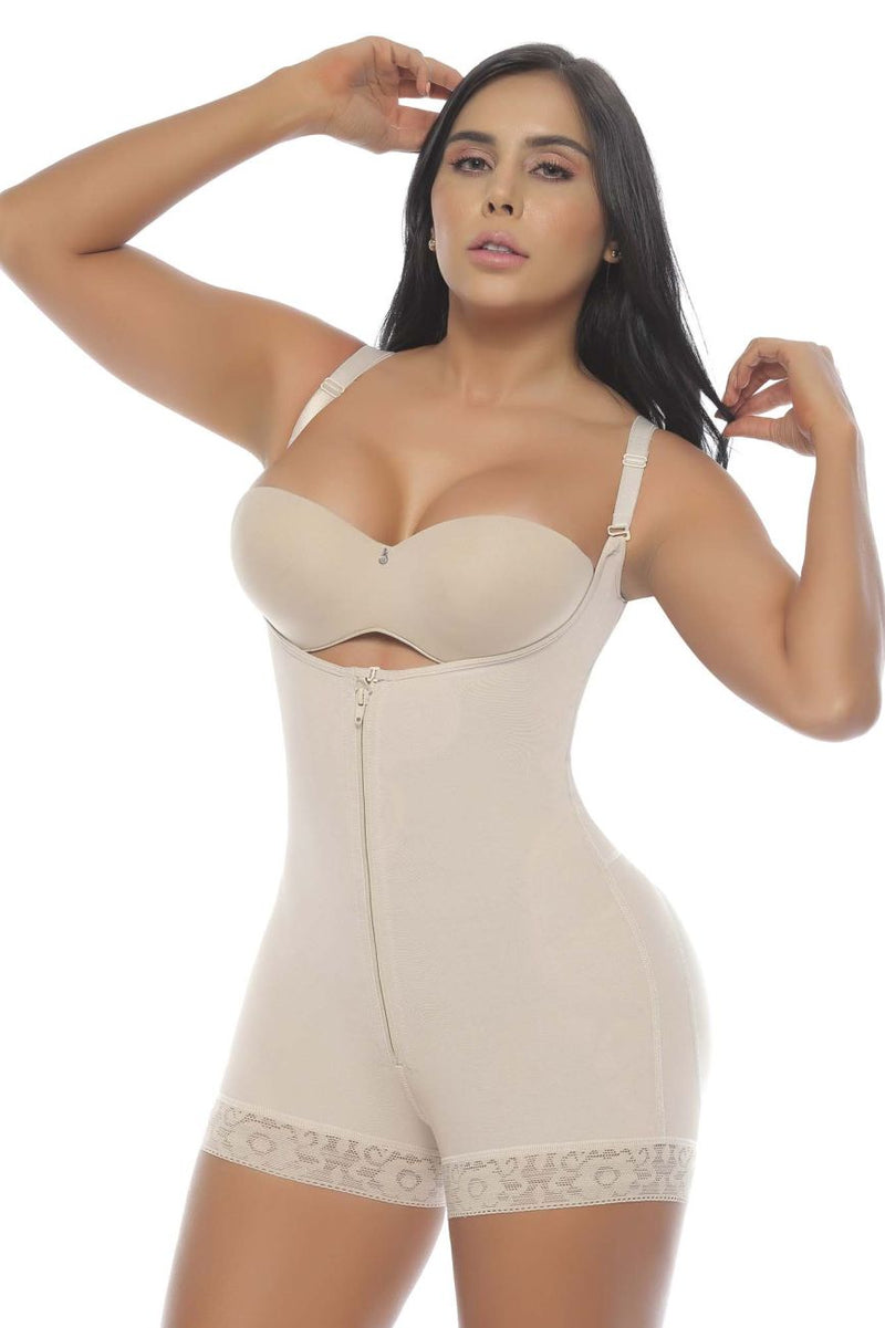 365Me Shapewear G001 Bodys de contrôle Laura Color Beige