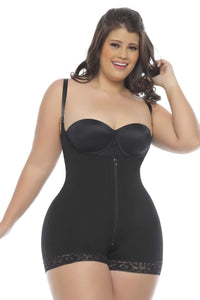 365Me Shapewear G001 Bodysuits de control Laura Color Negro