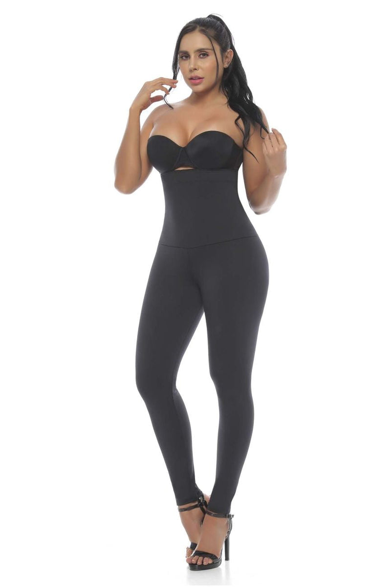 365me Shapewear G009 लेगिंग ज़ो कलर ब्लैक