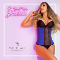 Moldeate 8031 ​​Workout Taist Cincher Couleur bleu