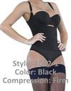 Ann Chery 4012-1 Latex Body Bikini Color noir