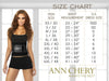 Ann Chery 4010 Latex Body Color Black