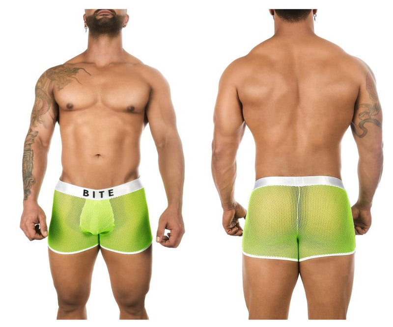 Bitwear BW2023107 Trunks de Kumquat brillante en color verde