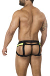 Bitwear BW2023108 Tuxedo Banana Jockstrap Color verde