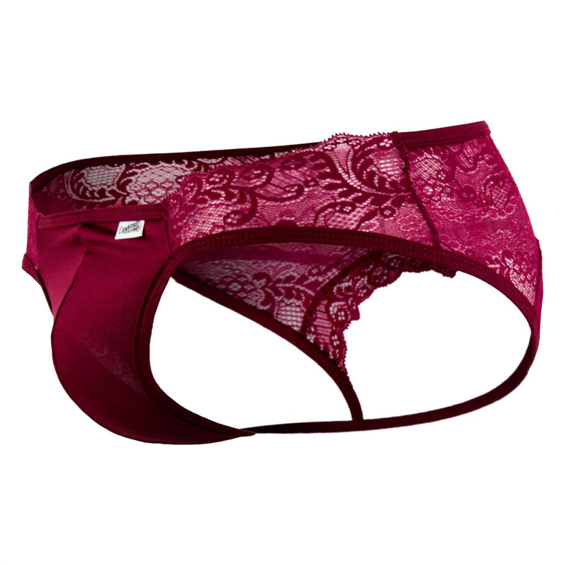 Candyman 99312x Jockstrap Color Burgundy