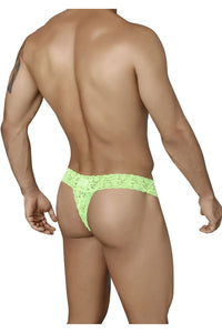 Candyman 99315 Peek A Boo Thongs Color Green