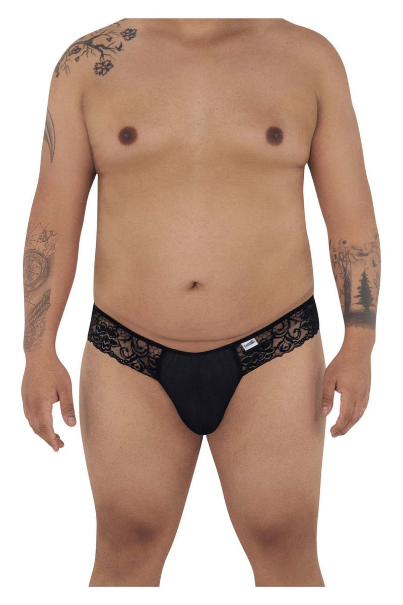 CandyMan 99392X Thongs Color Black