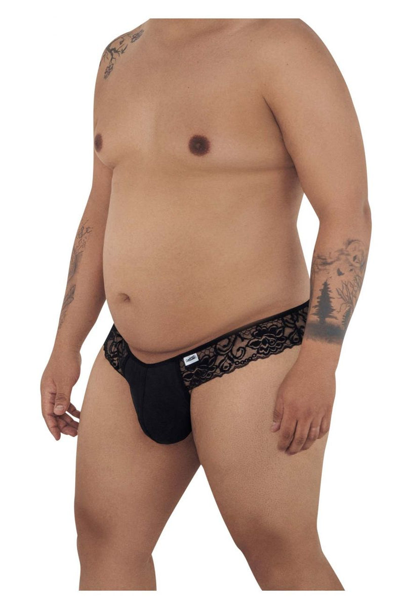 CandyMan 99392X Thongs Color Black