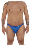 Candyman 99421x Lace G-String Thongs Color Royal Blue