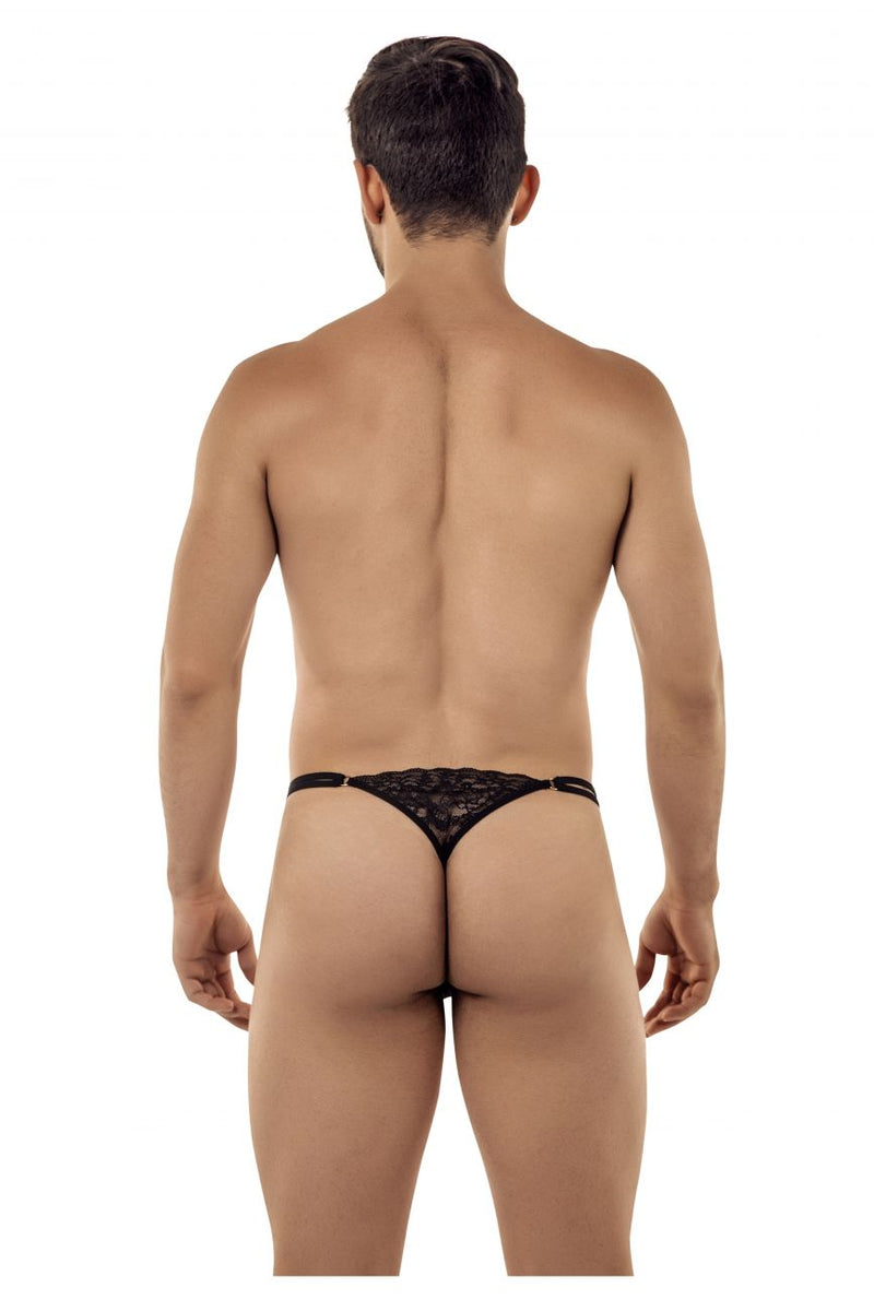 Candyman 99421 Lace G-String Thongs Color Negro