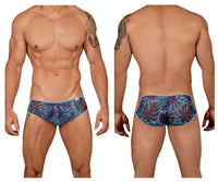 Candyman 99439 Briefs floraux Color bleu