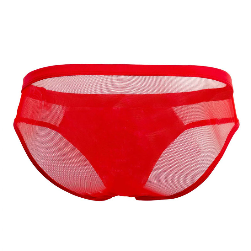 CandyMan 99500 Zipper-Mesh Bikini Color Red