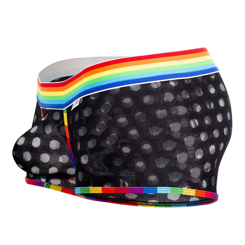 Candyman 99511x TRUNKS POLKA COULEURS BLACK-RAINBOW