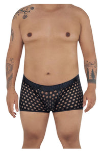 CandyMan 99511X Polka Mesh Trunks Color Black