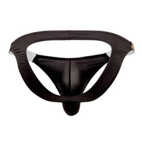 Candyman 99536x Bikini Jockstrap Color Black-Animal Impression