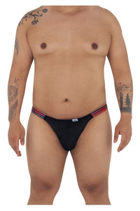 Candyman 99536x Bikini Jockstrap Color Black Print