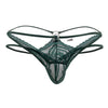 Candyman 99547 Double Thongs Color Hunter Green