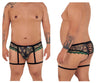 Candyman 99580x Garter Camo Thongs Color verde