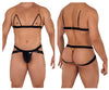 Candyman 99582 Arness-Jockstrap Outfit Color Black