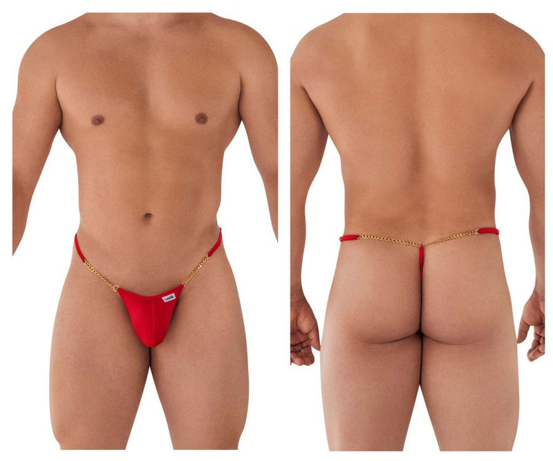 Candyman 99586 chaîne G-string couleur rouge