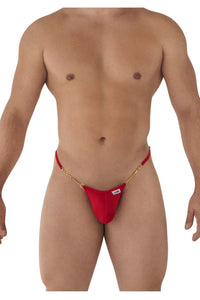 Candyman 99586 cadena G-string color rojo