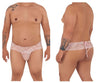 Candyman 99595X Lace Thongs Color Rose