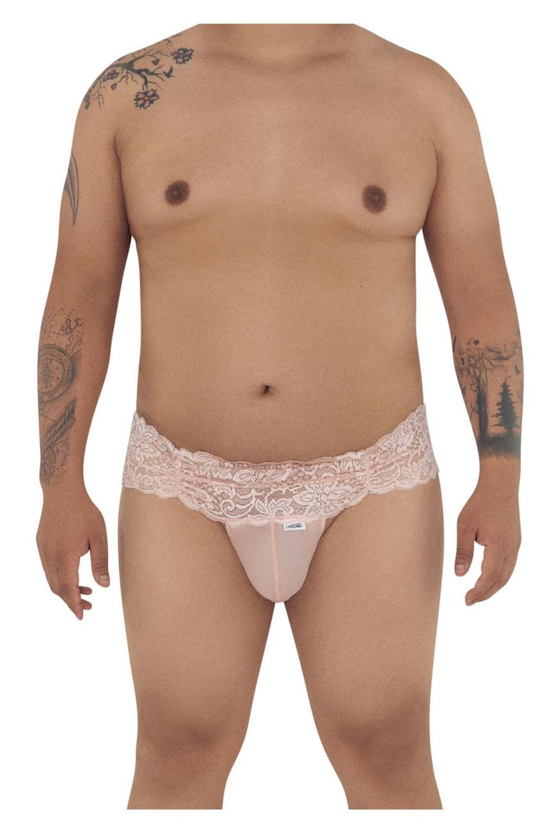 Candyman 99595X Lace Thongs Color Rose