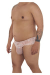 Candyman 99595X Lace Thongs Color Rose