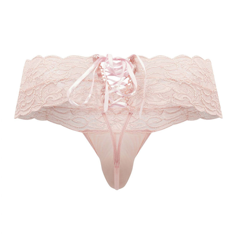 Candyman 99595X Lace Thongs Color Rose