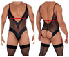 Candyman 99600 Mesh Bodysuit Color Black