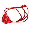 Candyman 99606 Bow Jockstrap Color Red