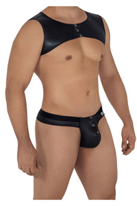 Candyman 99612 harnais string tenue couleur noir