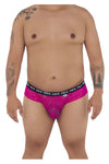 CandyMan 99615X Spank Me Lace Briefs Color Pink