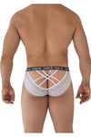 Candyman 99615 Spank Me Lace Briefs Color blanc