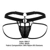 Candyman 99617 Mesh Cage Jockstrap Color Black