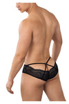 CandyMan 99624 Lace Briefs Color Black