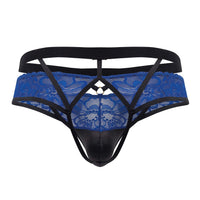 CandyMan 99627 Lace Jockstrap Color Blue