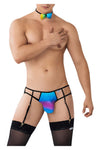 Candyman 99630 Garter Jockstrap Color Rainbow