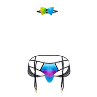 Candyman 99630 Garter Jockstrap Color Rainbow