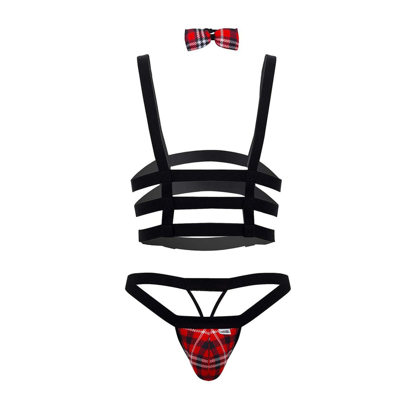 CandyMan 99634 Harness Two Piece Set Color Black