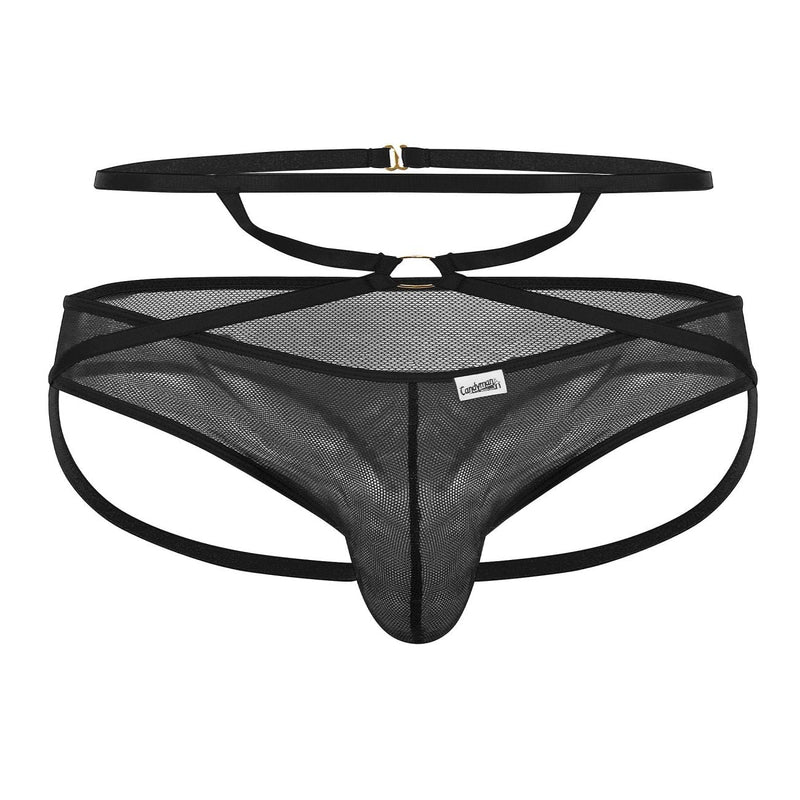 Candyman 99640 Mesh Thongs Color noir