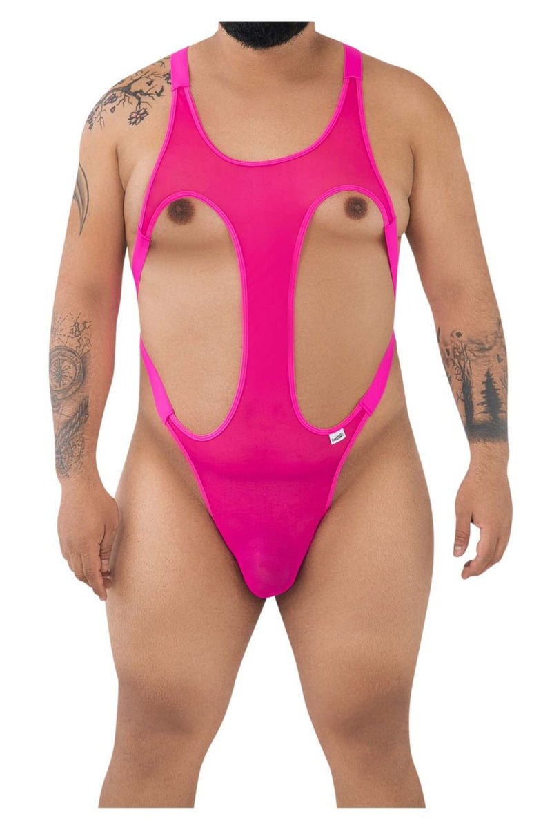 Candyman 99643x Mesh Bodysuit Color Rosa fuerte