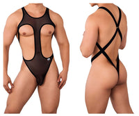 Colonage du body de Candyman 99643 Mesh noir