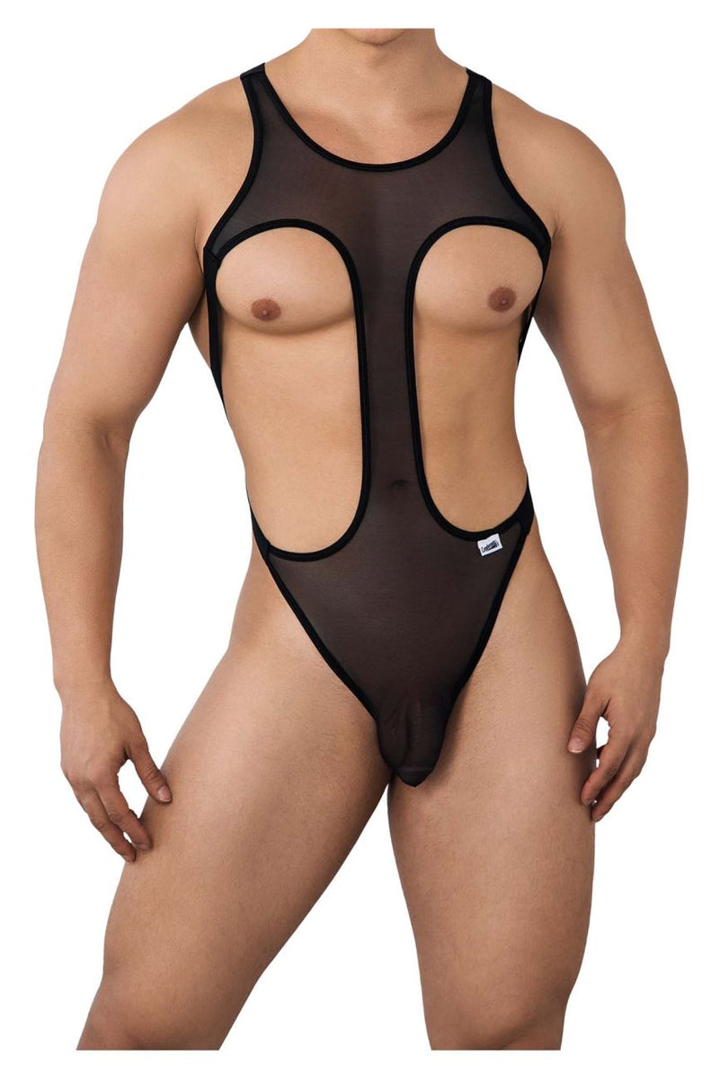 Colonage du body de Candyman 99643 Mesh noir