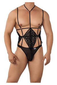 Candyman 99645 Couleur de body en dentelle noir