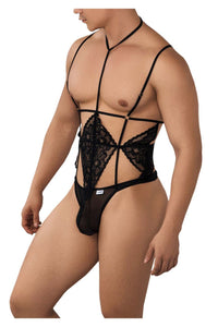 Candyman 99645 Couleur de body en dentelle noir