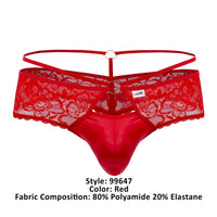 Candyman 99647 TANGAS DE LACE Color rojo