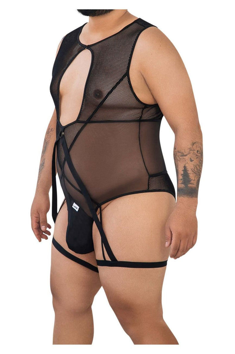 Candyman 99650x Mesh Bodysuit Color Black