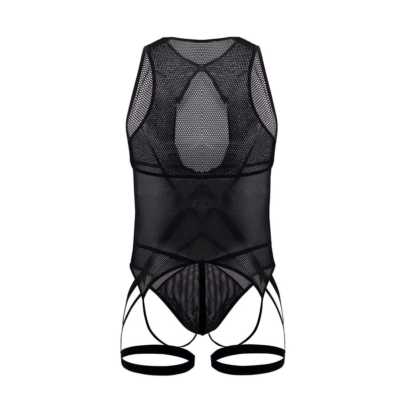 Candyman 99650 Mesh Bodysuit Color Black