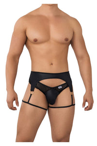 Candyman 99655 Garter tangas color negro